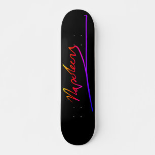 Skate Assinatura Neon Napoleon