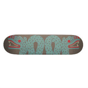 Skate asteca da serpente