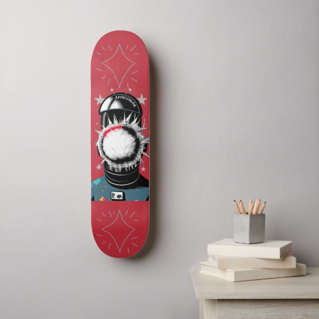 Skate Astronauta (Arte de parede)