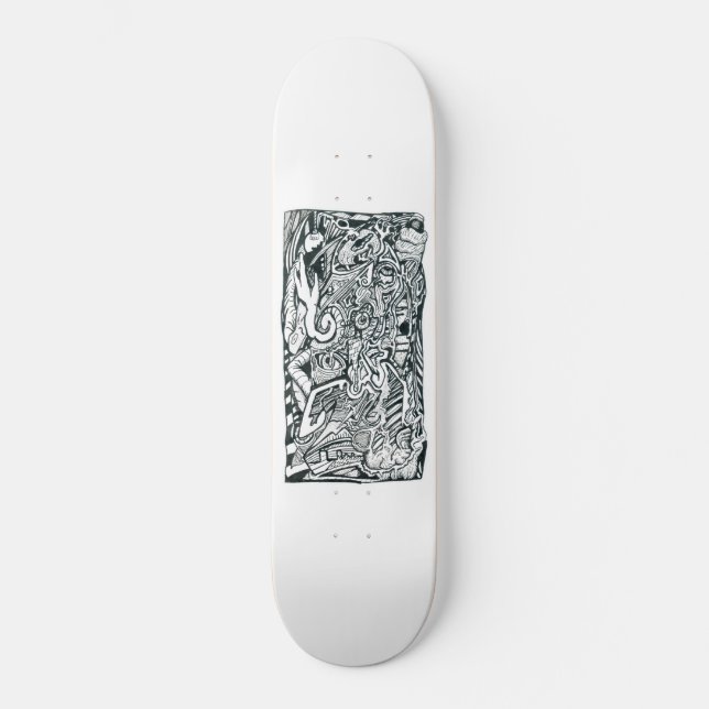 Skate Ataque de ansiedade de Brian Benson (Frente)