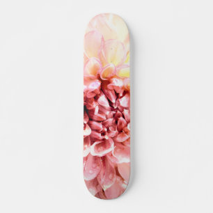 Skate Atordoamento da cabeça de flor rosa da dália fec