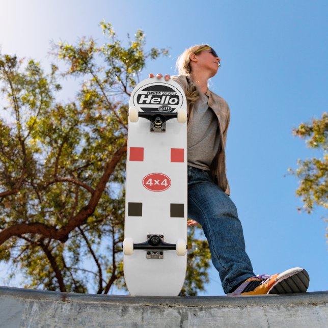 Skate Audi Quattro Rally decoração de carro (Ao ar livre 1)