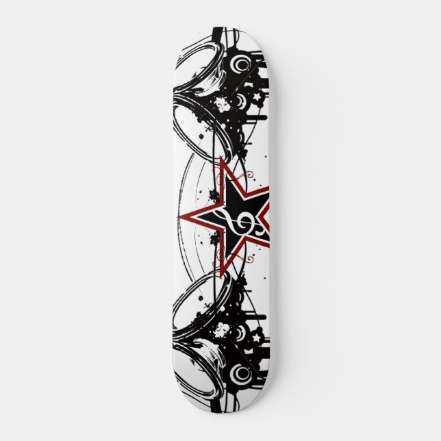 Skate auto-falante do sykotik (Frente)