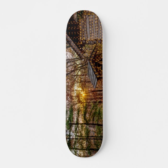 Skate Autumn Woods Sunset (Frente)
