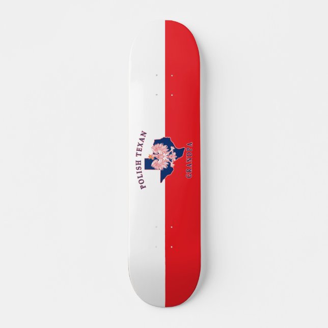Skate Avô Texano Polonês (Frente)