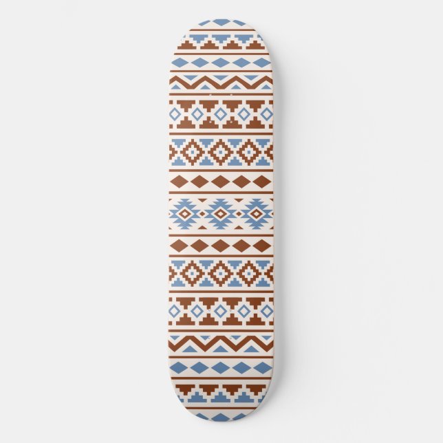 Skate Aztec Essência Padrão II Rust Blue Cream (Frente)