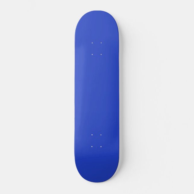 Skate Azul (cor sólida) (Frente)