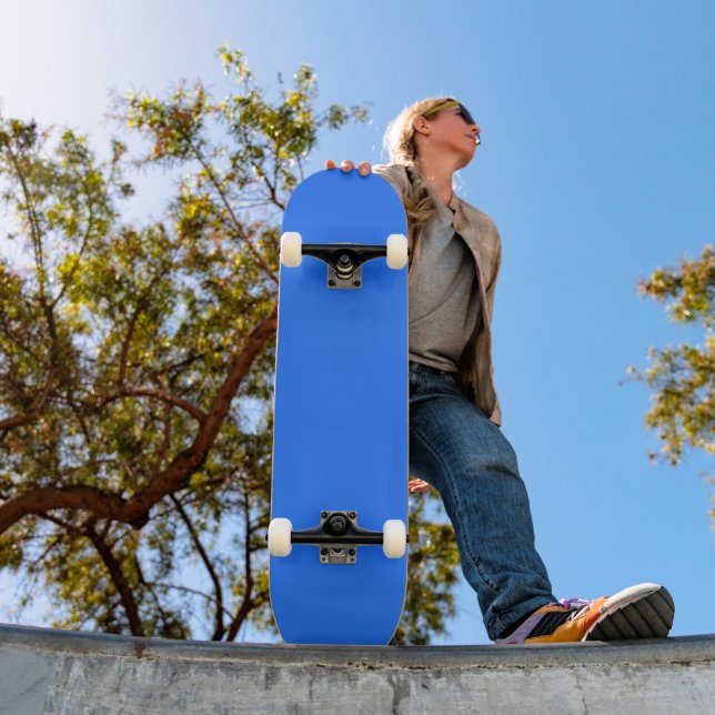 Skate Azul (Crayola) (cor sólida) (Ao ar livre 1)