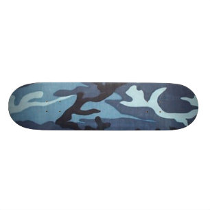 Skate azul de Camo