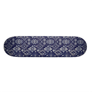 Skate azul do Bandana