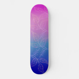 Skate Azul-framboesa-framboesa-framboesa Tropical Azul-f