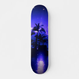 Skate Azul tropical