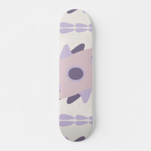Skate Azulejo colorido Púrpura Pastel Decorativo