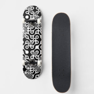 Skate Azulejos de Truchet do Groovy Trippy