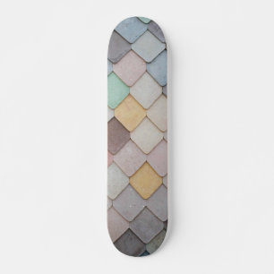 Skate azulejos do Pastel do chique
