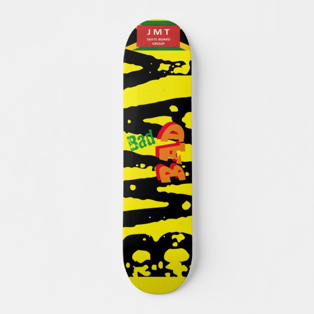 Skate BAD BWAY JMT JAMAICA 7, 3/4 pol. (Frente)