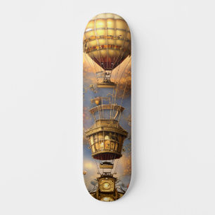 Skate Balão de Ar Quente Steampunk Whimsic