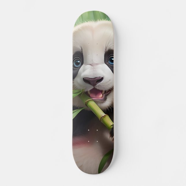 Skate Bamboo Comendo Panda Bonito (Frente)