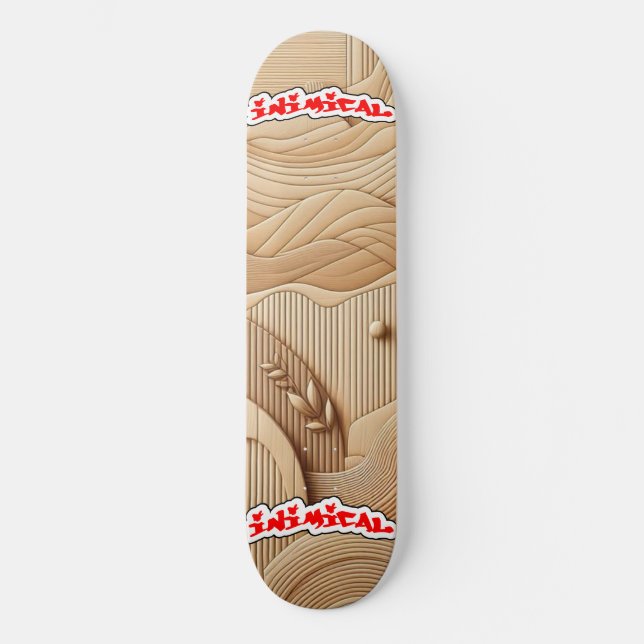 Skate Bamboo Inimical (Frente)