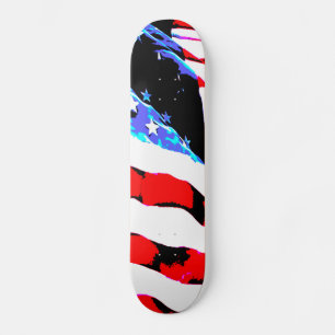 Skate bandeira americana