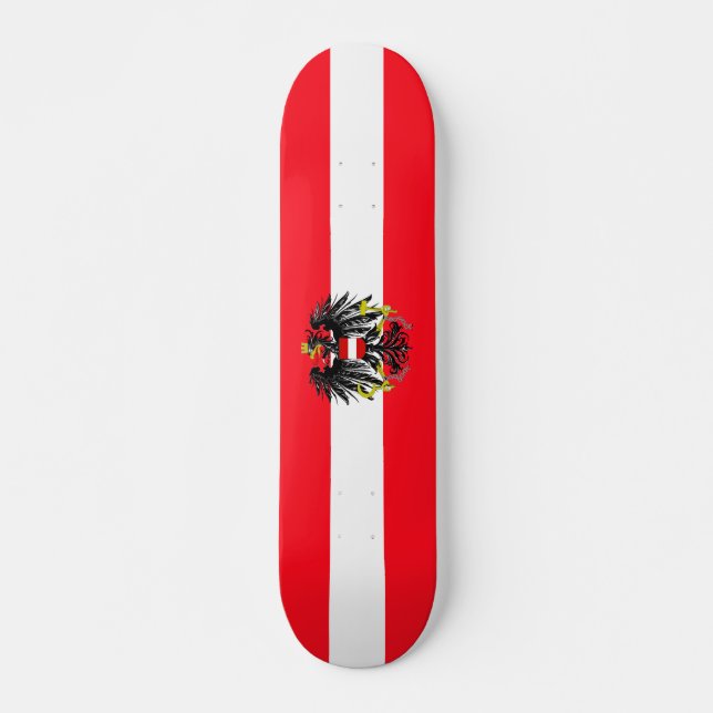Skate Bandeira austríaca (Frente)