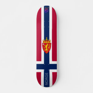 Skate Bandeira/ Brasão de Armas da Noruega