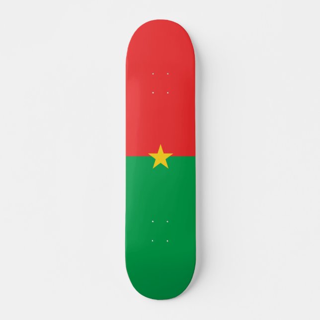 Skate Bandeira Burkina Faso (Frente)