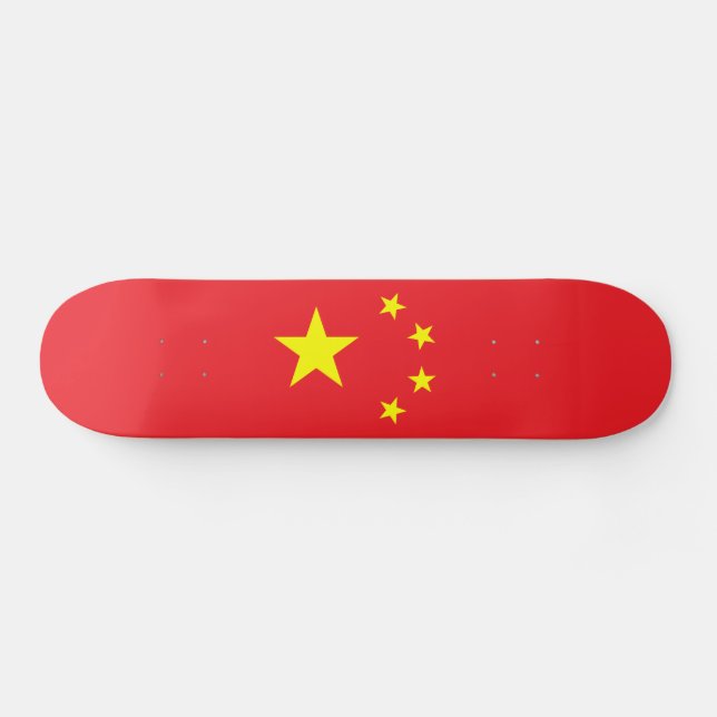 Skate Bandeira Chinesa (Horz)