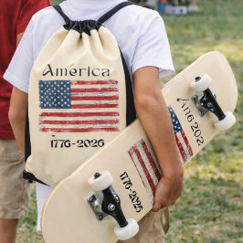 Skate Bandeira da América de 1776 a 2026 USA 250º Aniver