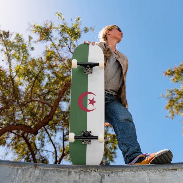 Skate Bandeira da Argélia (Ao ar livre 1)