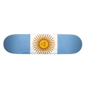 Skate Bandeira da Argentina