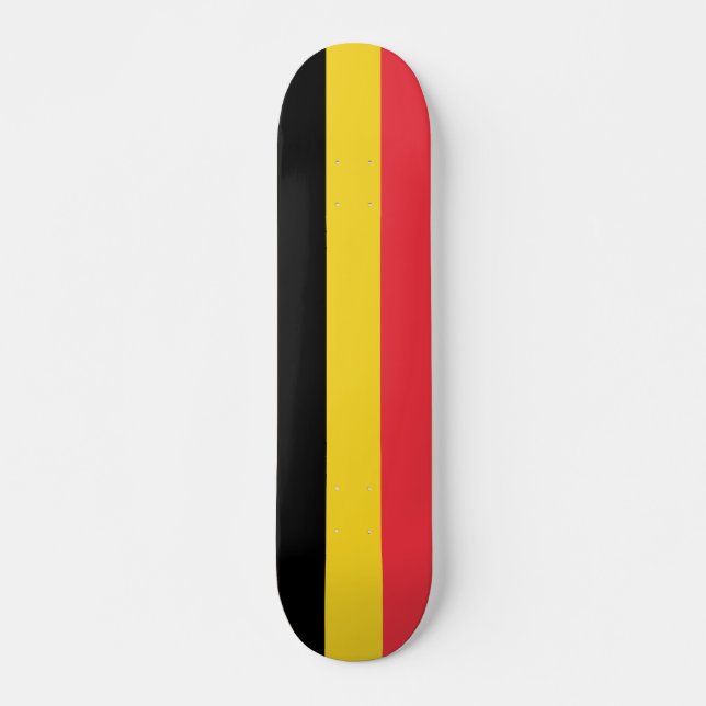 Skate Bandeira da Bélgica (Frente)