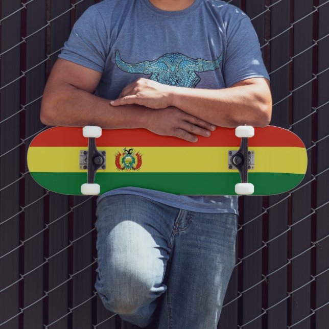 Skate Bandeira da Bolívia (Ao ar livre 3)