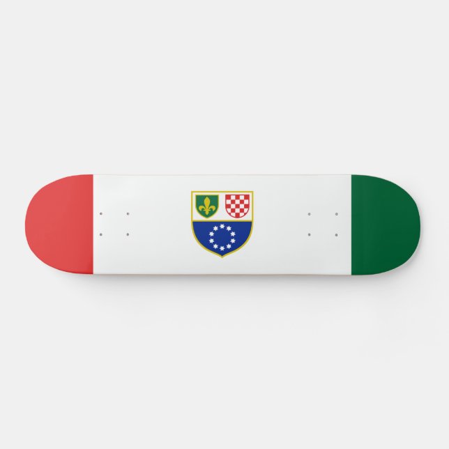 Skate Bandeira da Bósnia-Herzegovina (Horz)