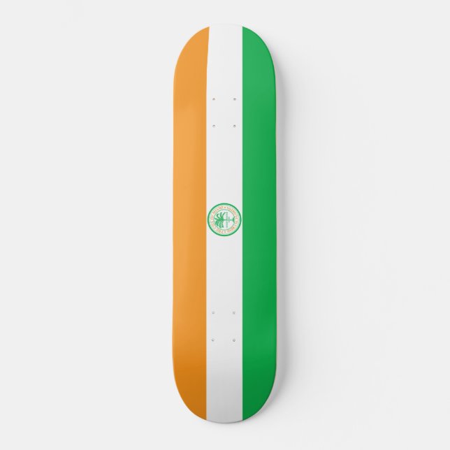 Skate Bandeira da cidade de Miami (Flórida) (Frente)