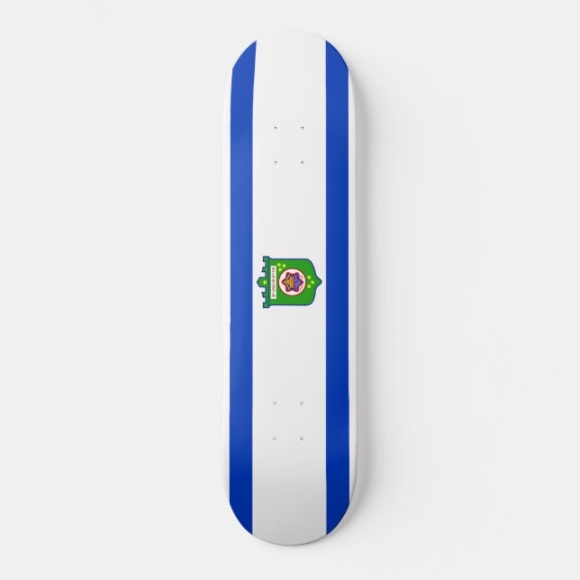 Skate Bandeira da Cidade de Tel Aviv (Israel) (Frente)