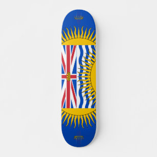 Skate Bandeira da Colúmbia Britânica - CND