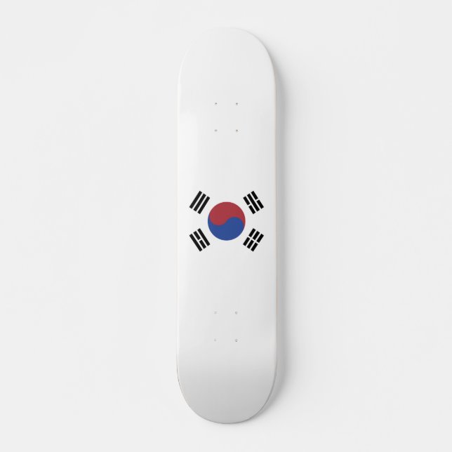 Skate Bandeira da Coreia do Sul (Frente)