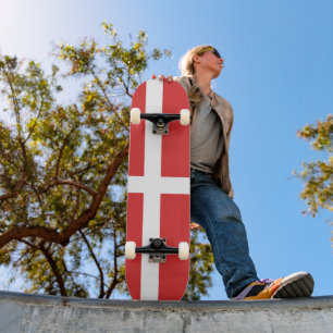 Skate Bandeira da Dinamarca