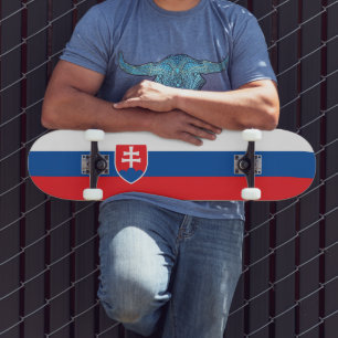 Skate Bandeira da Eslováquia