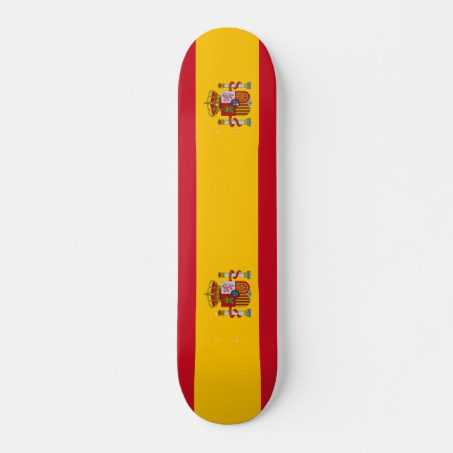Skate bandeira da Espanha (Frente)