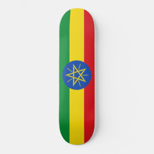 Skate Bandeira da Etiópia