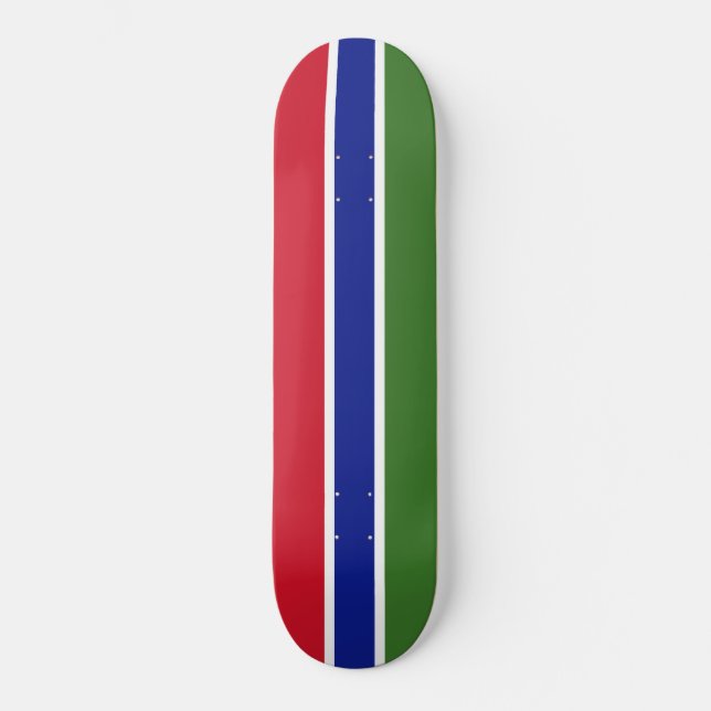 Skate Bandeira da Gâmbia (Frente)
