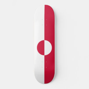 Skate Bandeira da Gronelândia