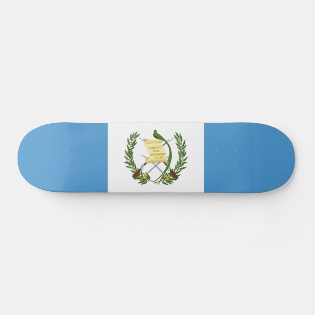 Skate Bandeira da Guatemala (Horz)