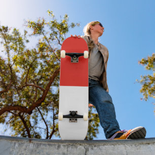 Skate Bandeira da Indonésia