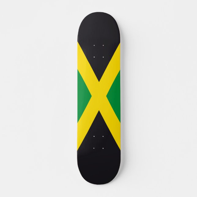 Skate bandeira da Jamaica (Frente)
