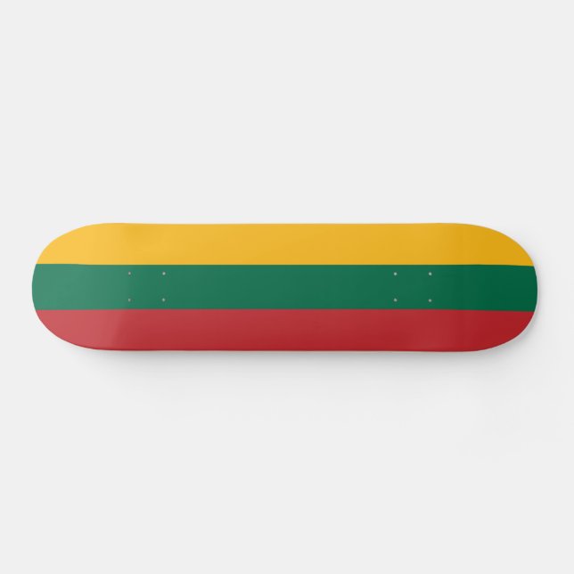 Skate Bandeira da Lituânia (Horz)