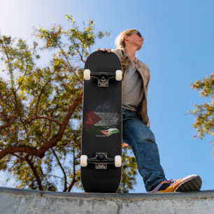 Skate bandeira da Palestina