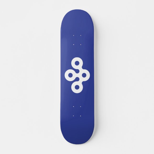 Skate Bandeira da Prefeitura de Osaka, Japão (Frente)